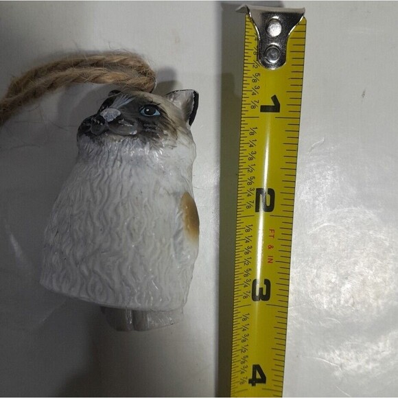 Ceramic Siamese Cat Bell - Picture 5 of 5